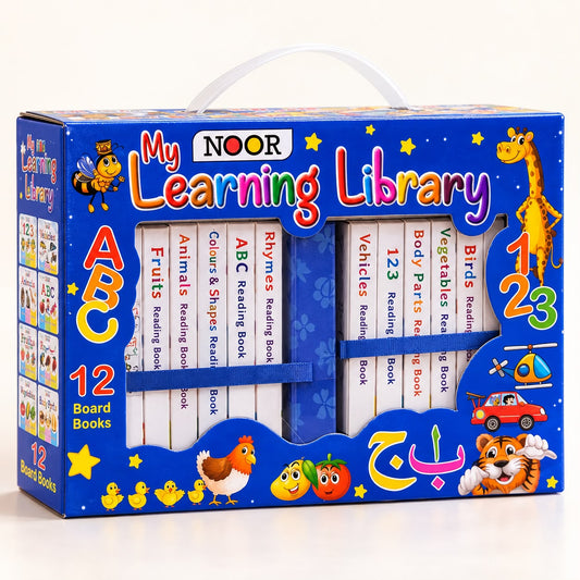 NOOR My Learning Library – 12 Board Books Set