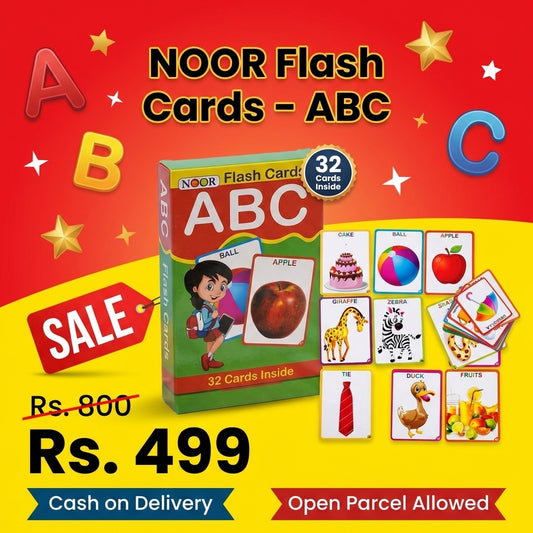 ABC Flash Cards for Kids – English Alphabet (32 Cards)