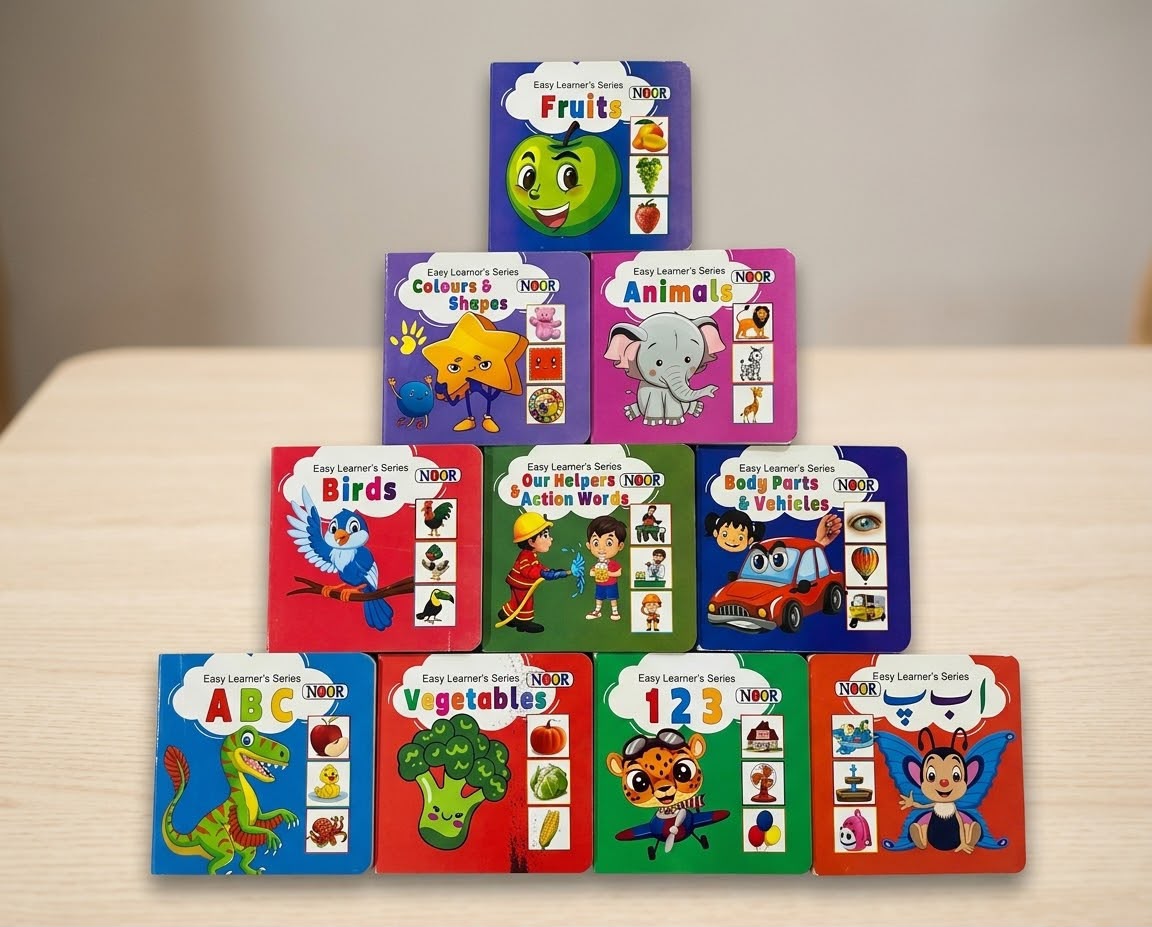 NOOR Easy Learner's Series – 10 Board Books Set