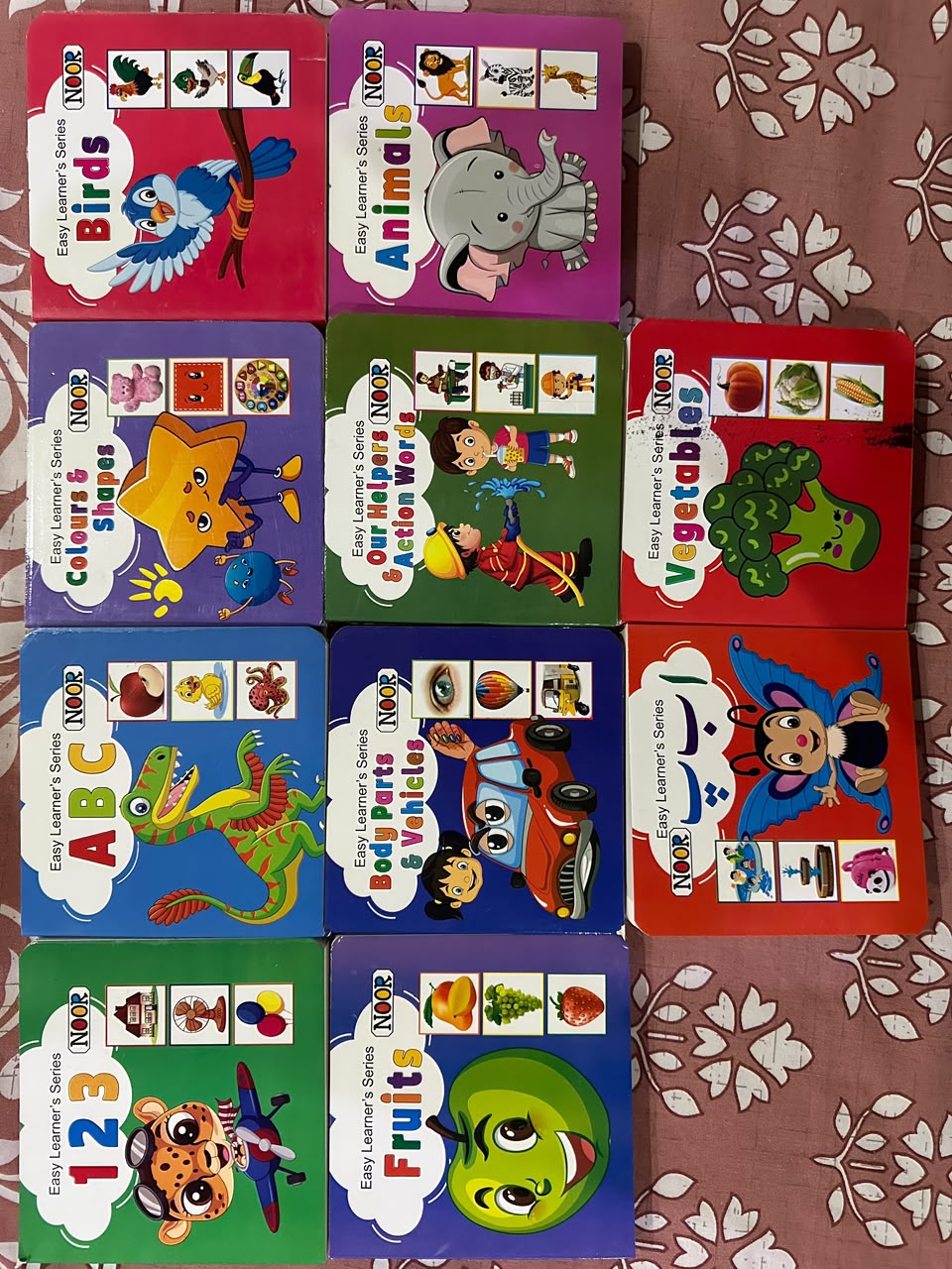 NOOR Easy Learner's Series – 10 Board Books Set