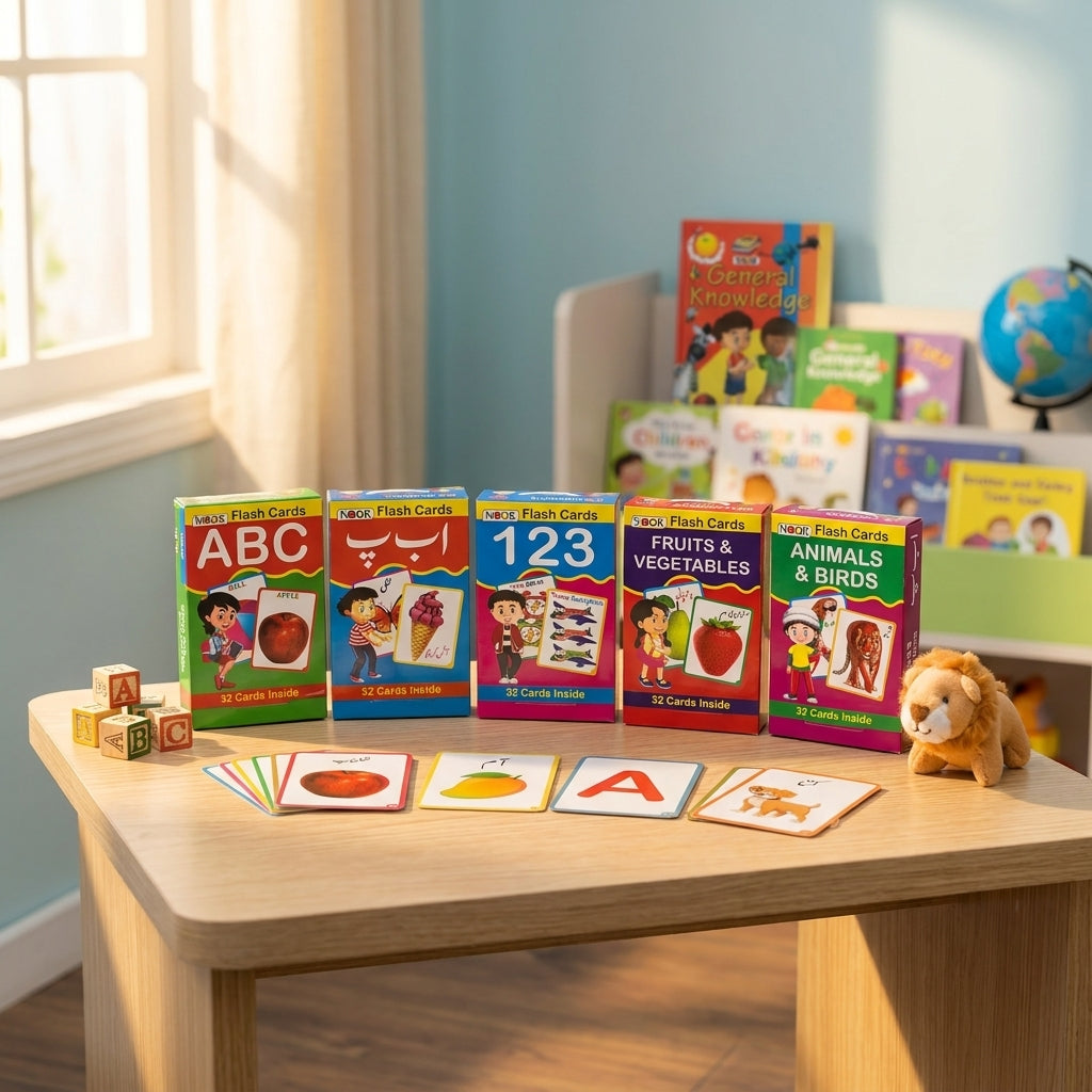 Flash Cards Complete Bundle for Kids – 5 Boxes, 160 Cards
